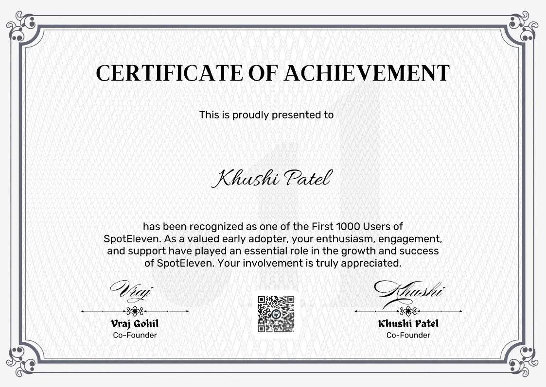 Digital certificate